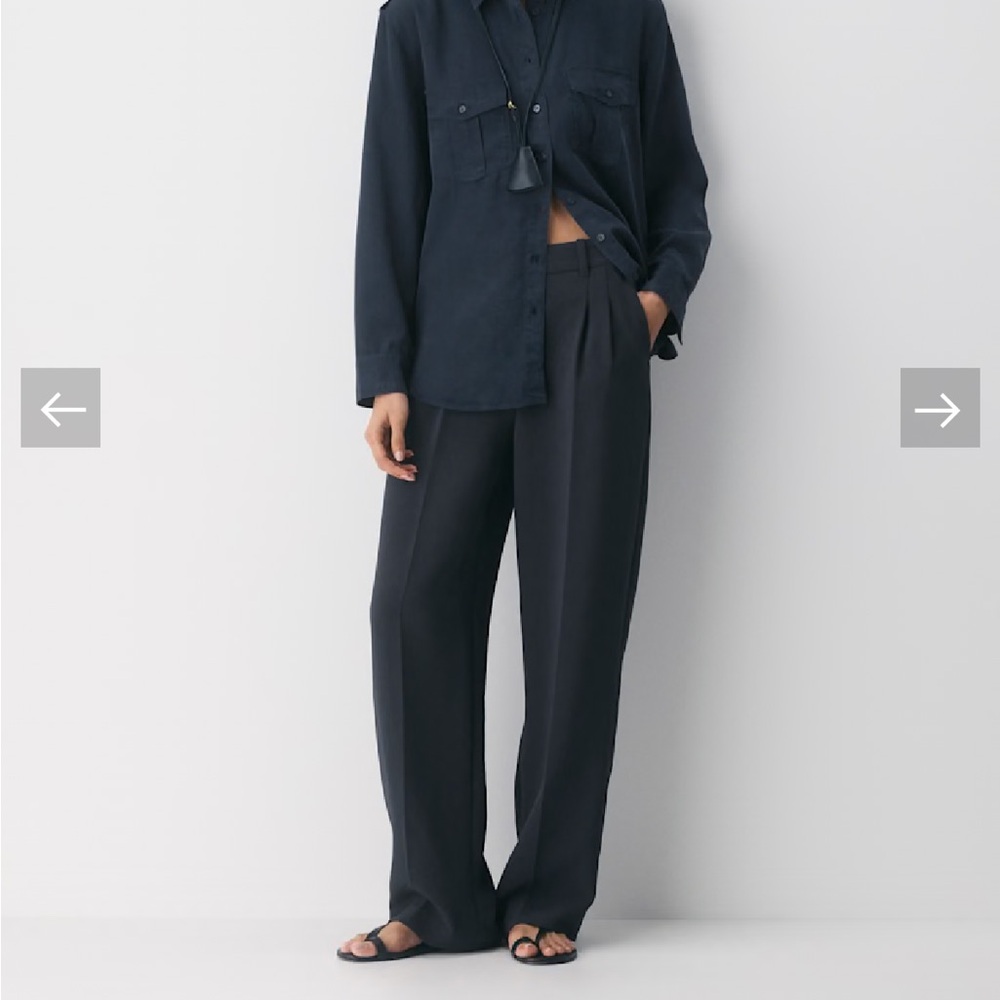 Aritzia The Effortless Pant - Crepette - Picture 6 of 9